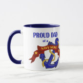 Mug Papa d'une arme nucléaire de marine (Gauche)