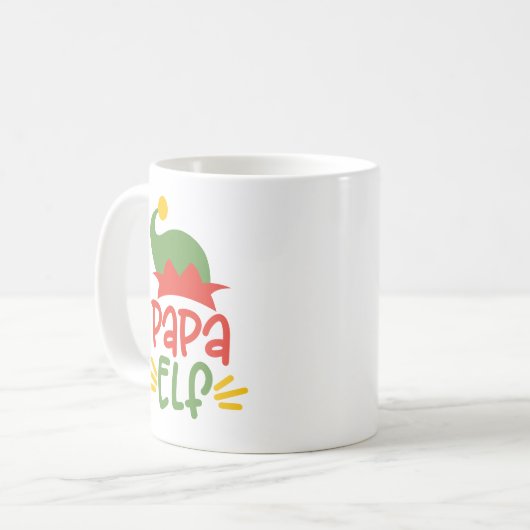 Mug Papa Elf (Devant gauche)