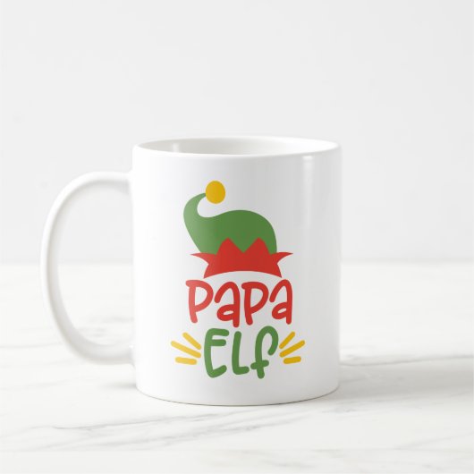 Mug Papa Elf (Gauche)