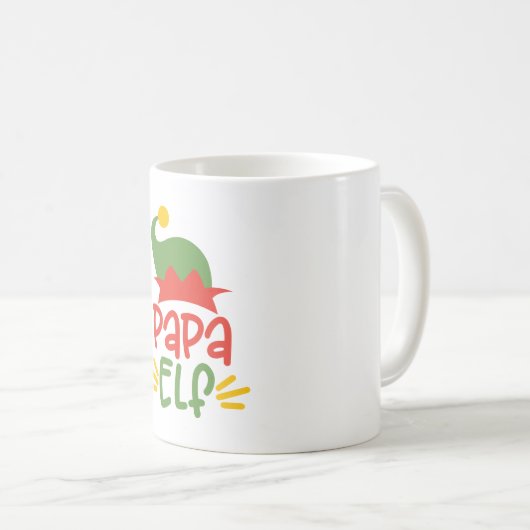 Mug Papa Elf (Devant droit)