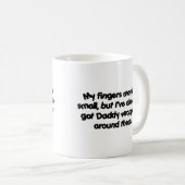 Mug Papa enveloppé (Devant droit)