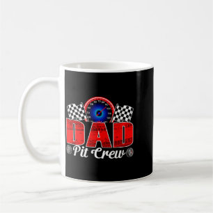 Mug Papa Équipe de Pit Racing Famille Voiture de Cours