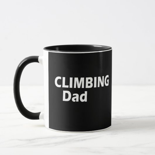 Mug Papa escalade rock (Gauche)