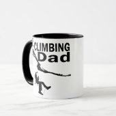 Mug Papa escalade rock (Devant gauche)