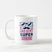 Mug Papa est mon super héros (Gauche)