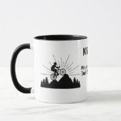 Mug Papa et mari de VTT (Gauche)