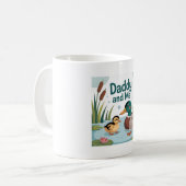 Mug Papa et moi - Canards colverts dans l'étang (Devant gauche)