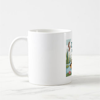 Mug Papa et moi - Canards colverts dans l'étang