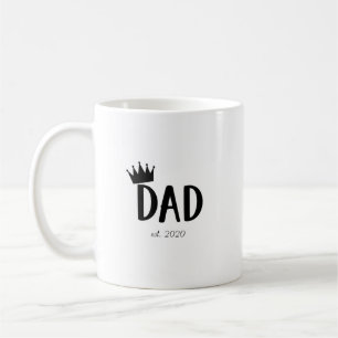Mug Papa établi 2020 Personnalisé