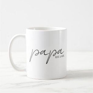 Mug Papa établi Idée de cadeau mignon pour Papa