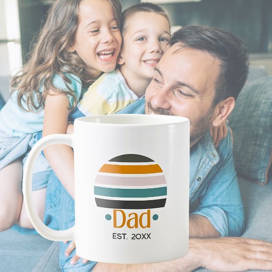 Mug Papa Etabli Rétro