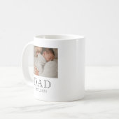 Mug Papa Établit 2 Photo (Devant gauche)