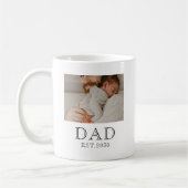 Mug Papa Établit 2 Photo (Gauche)