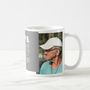 Mug Papa fait sur commande de photo la légende