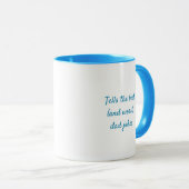 Mug Papa Famille Requin Heureuse (Devant droit)