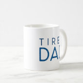 Mug Papa fatigué (Devant droit)