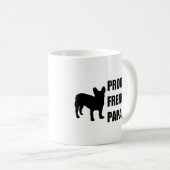 Mug Papa fier de Frenchie (Devant droit)