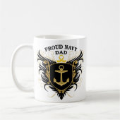Mug Papa fier de marine (Gauche)