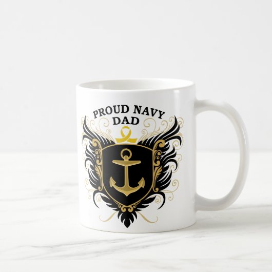 Mug Papa fier de marine (Droite)