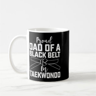 Mug Papa fier d'un ceinture noire de Taekwondo - Papas