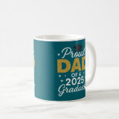 Mug Papa fier d'un diplômé de 2025 (Devant droit)