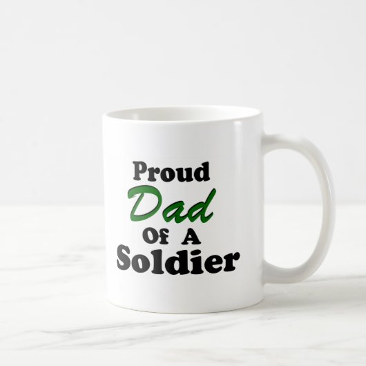 Mug Papa fier d'un soldat (Droite)