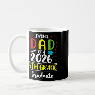 Mug Papa fière drôle d'un élève de la promotion 2026 d