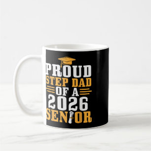 Mug Papa fierté 2026 Diplôme de fin d'études Supérieur
