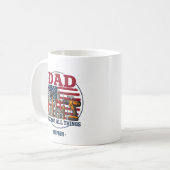 Mug Papa, Fixer De Toutes Les Choses - Menuiserie Patr (Devant gauche)