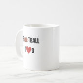 Mug Papa footballeur (Devant gauche)