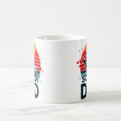 Mug Papa Footballeur Rétro (Centre)