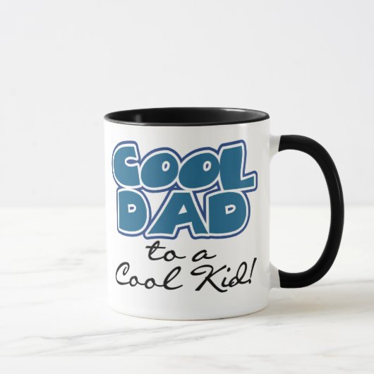 Mug Papa frais à un enfant frais (Droite)