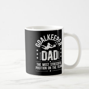 Mug Papa gardien de but de football drôle d'un gardien