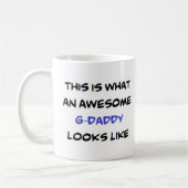 Mug Papa, génial (Gauche)