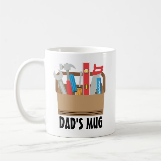 Mug Papa Gift Handyman Fête des pères (Gauche)
