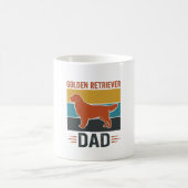 Mug Papa Golden Retriever Conception Vectorielle pour  (Centre)