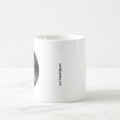 Mug Papa Golf Scramble Rétro Vinyle Monogramme Nom (Centre)