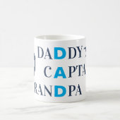 Mug Papa grand-père Capitaine Nautical (Centre)