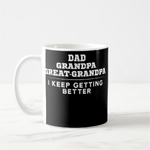Mug Papa Grand-Père Grand-Père Je Continue À S'Amélior