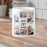 Mug Papa Grand-Père Petits-Enfants Photo Collage<br><div class="desc">Célébrez le lien spécial entre Papa et ses petits-enfants avec le "Papa Grand-Père Collage Photo pour petits-enfants" Coffee Mug. Cette tasse en céramique personnalisée présente un collage photo magnifiquement arrangé, capturant des moments précieux et des souvenirs précieux partagés avec ses petits-enfants bien-aimés. Le titre affectueux "Papa", bien représenté, apporte une...</div>
