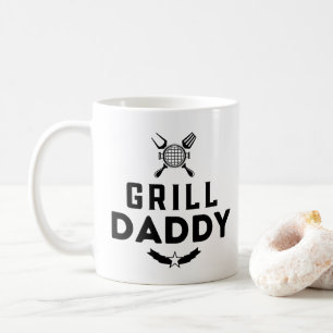 Mug Papá Grill Daddy BBQ Et Fumage Pour La Fête Des Pè