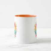 Mug Papa grill génial art de mot (Centre)