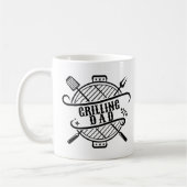 Mug Papa grillant (Gauche)