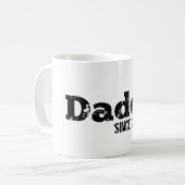 Mug Papa Grunge Depuis 2014 (Devant gauche)