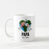 Mug Papa Heart Photo croisée (Gauche)