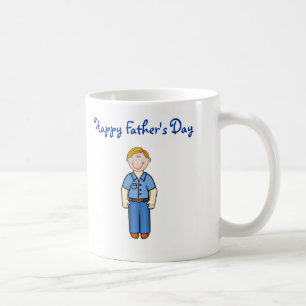 Mug Papa heureux de fête des pères avec le père de
