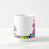 Mug papa heureux de Noël (Centre)