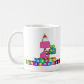 Mug papa heureux de Noël (Gauche)