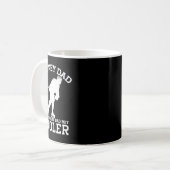 Mug Papa hockey comme un papa normal mais plus cool dr (Devant gauche)