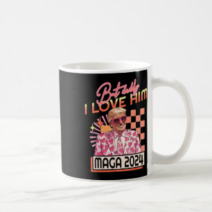 Mug Papa I Love Him Maga 2024 Donald Trump Retour 4e O